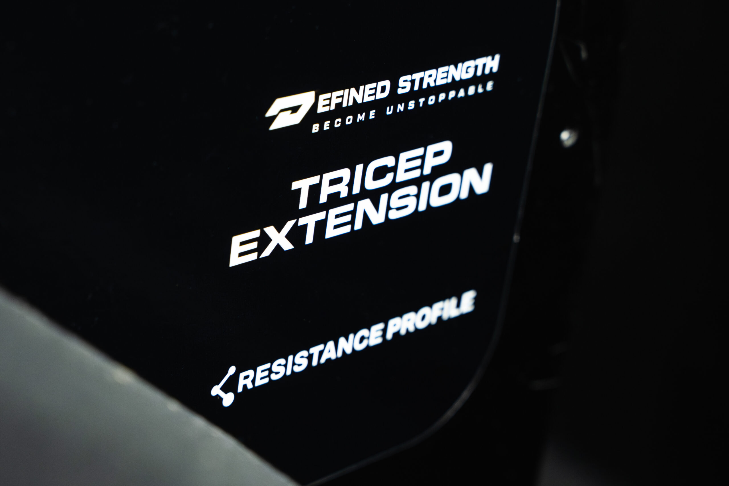 Defined Strength Tricep Extension